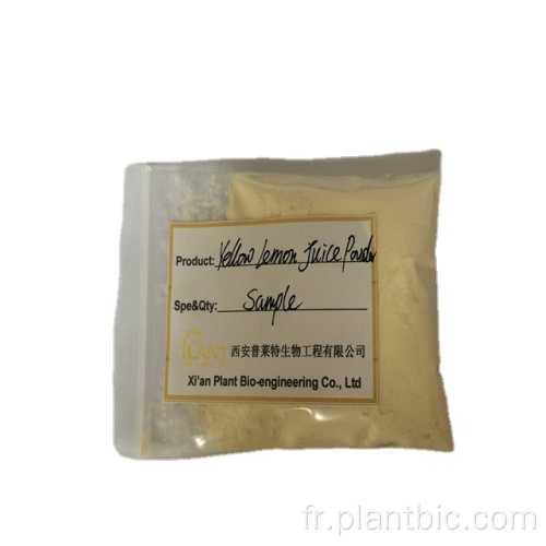 Échantillon gratuit Banane Powder Banane Powder Powder Banana Fruit Poudre